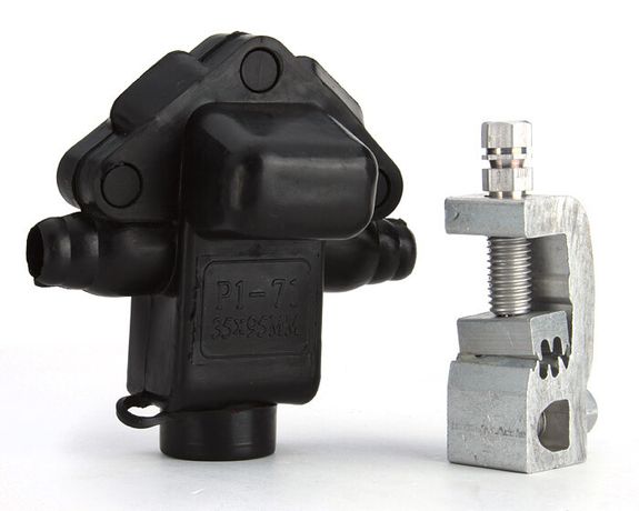 Зажим прокалывающий ЗПК 35-95/4-54 исп.1 с резинов. корпусом КВТ 59360