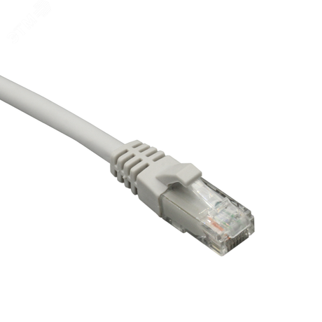 Патч-корд SUPRLAN UTP 6 4x2 24AWG (7x0.2mm) Cu LSZH серый 3м | 10-0169 Net.on