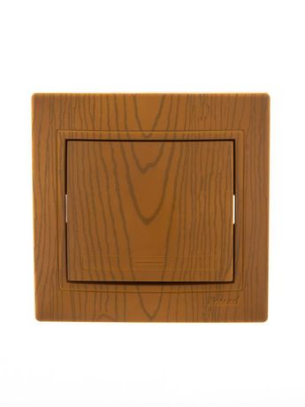 Выключатель 1-кл. СП Mira 10А IP20 ольха LEZARD 701-0701-100
