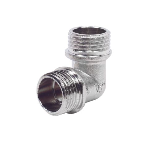 Угольник НН 1' никелированный - 02567 AQUALINK