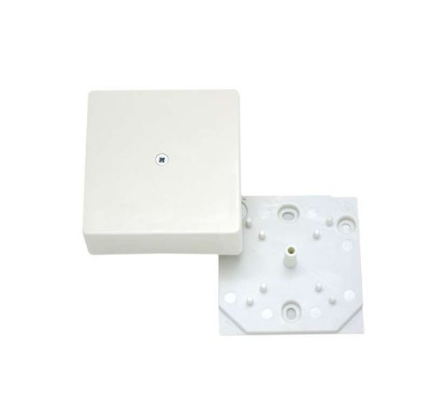 Коробка распределительная 75х75х30мм белая без клемм, индивидуальная упаковка - КРК2702-01-И HEGEL