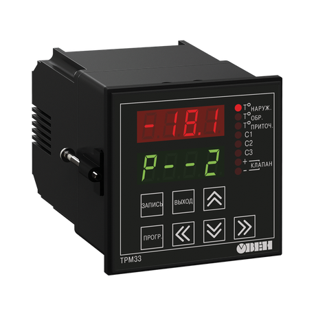 Контроллер для приточной вентиляции ТРМ33-Щ4.03.RS | 19580 ОВЕН