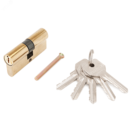 Механизм цилиндровый для врезных замков, Стандарт Z.I.60-5K BP золото (латунь) - 9889 ПТК