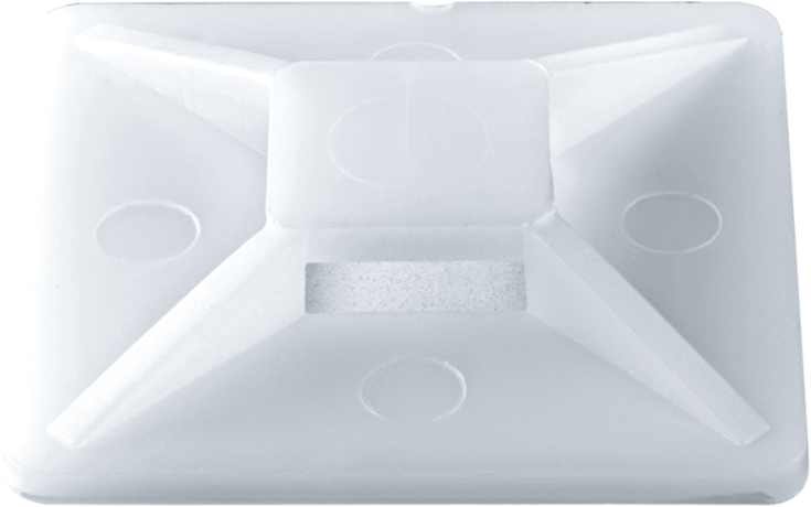 База монтажная самоклеящаяся OFP-20-100-WH 20х20 бел. (уп.100шт) ОНЛАЙТ 90746 Navigator