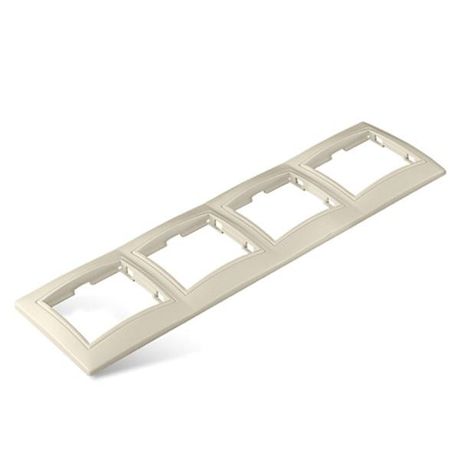 Рамка 4-м Севиль горизонт. сл. кость UNIVersal Б-С0046 Союз