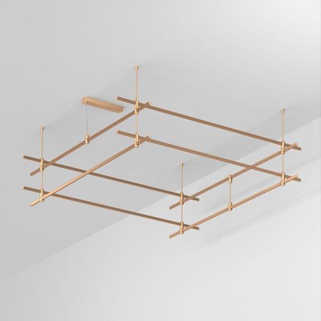 Трек ART-APRIORI-QUADRAT-2-ROD-400-2000x2000 (GD) (ARL, IP20 металл, 3 года) - 048548 Arlight