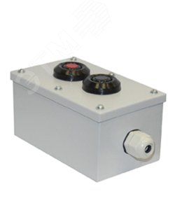 Пост кнопочный ПКУ 15-21-121-/КЕ081/2(1з+1р)1ч/КЕ141/2(1з+1р)1к гриб с фикс/PG-19 Электротехник ET003781