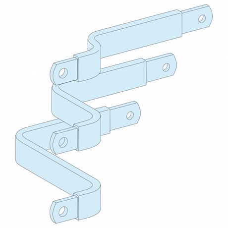 Комплект подсоединения горизонтальных стационарных NS250, 3П, 250A | 04423 Schneider Electric