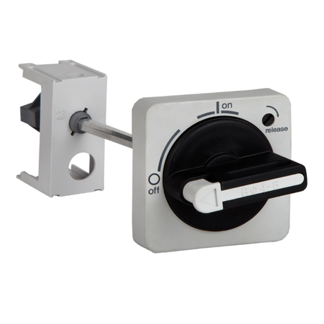 Механизм поворотный на дверь OptiStart MP-63/100-EH1-200 |345667| КЭАЗ