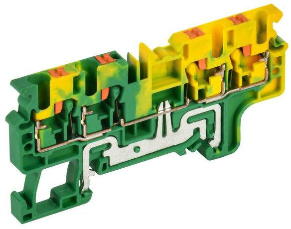 Колодка клеммная CP-MC-PEN земля 4 вывода 2,5мм2 | YCT22-03-4-K52-002 IEK