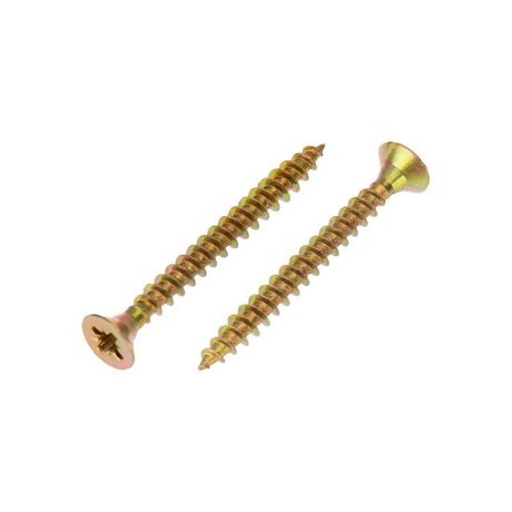 Саморез универсальный 4,0х40мм, желтый цинк, пакет (800 шт/уп) | 1111-0440-2 Kranz