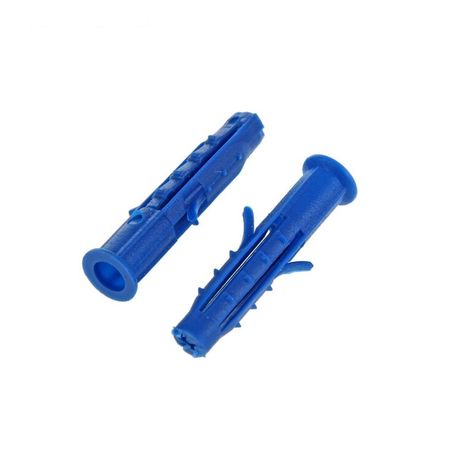 Дюбель распорный Чапай 5х30 шипы+усы (синие) (2000 шт) - пакет накл. ( 0,842 кг) | 111139 Tech-KREP