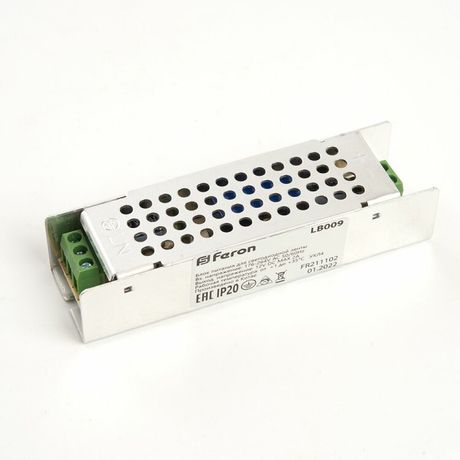 Трансформатор электронный для светодиодной ленты 36W 12V (драйвер), LB009 | 48007 FERON