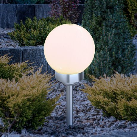 Светильник светодиодный ERASF22-22 4LED "Шар" уличный на солнечных батареях садовый H=25см IP44 Эра Б0053376