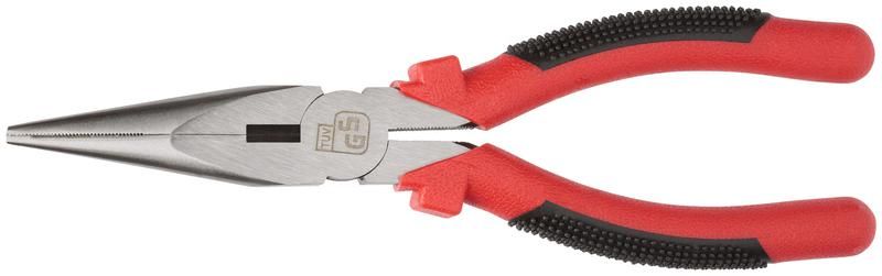 Тонконосы ''Стандарт'' красно-черные пластиковые ручки полированная сталь 200 мм - 48300 РОС