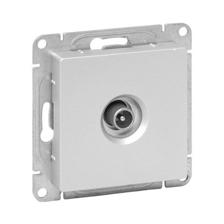 Механизм розетки TV, оконечная, алюминий Эпика EKF | UP1-SOA-TV-3