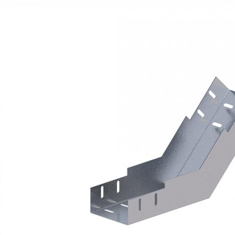 Лоток монтажный угловой 45град. вверх 100х65 сталь 1мм ЛУ45В.100.65.376.1.1 СОЭМИ Н0121350422