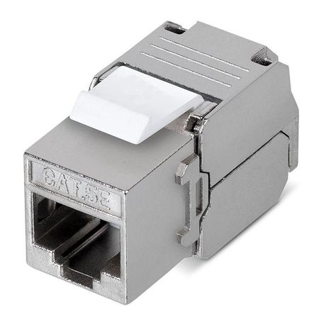 Модуль Keystone Jack RJ-45(8P8C), FTP экранированный, CAT 5e, тип 180 градусов, самозажимной REXANT PRO | 02-0071 MEET