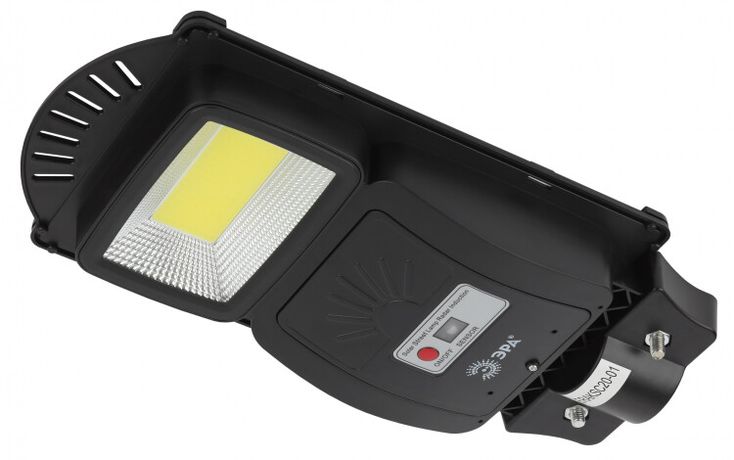 Светильник светодиодный уличный на солн.батарее COB,20W,с датч. движения, ПДУ, 450 lm, 5000K, IP65 | Б0046791 ЭРА