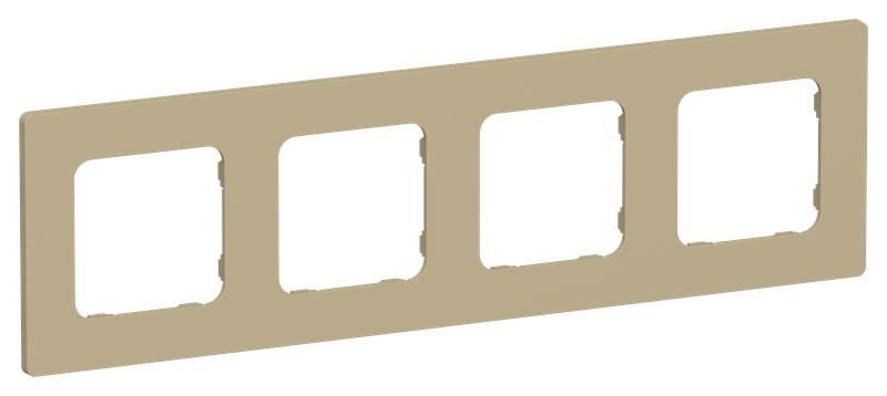 Рамка 4-м СП FLITE РУ-4-К-ФлХ хаки IEK FI-M42-32-20-K59 IEK арт. FI-M42-32-20-K59