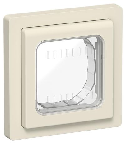 Рамка 1-м СП FLITE Рпро-1-55-ФлСл IP55 сливочный IEK FI-M10-32-55-K86 IEK арт. FI-M10-32-55-K86