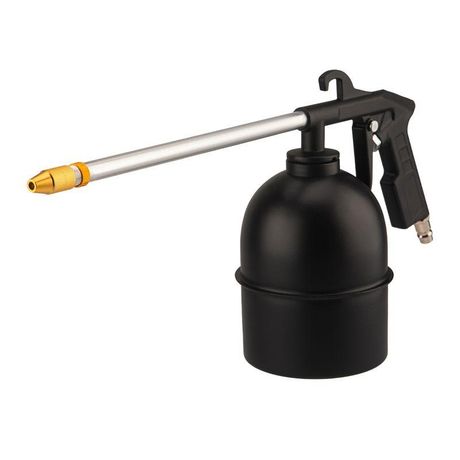 Пистолет моечный (мовильный), металлический бачок, 900мл | KR-16-1410 KRANZ