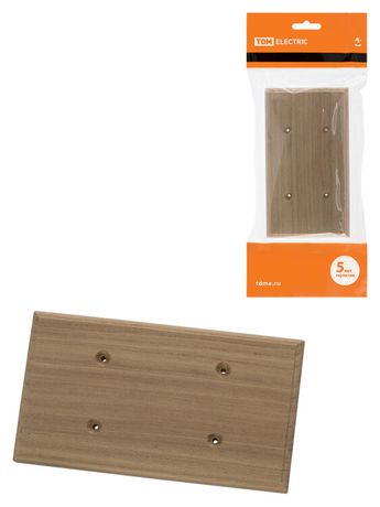 Накладка на бревно деревянная универсальная НБУ 1Пх2 260 мм, под покраску | SQ1821-0312 TDM