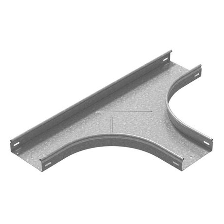 Т-отвод плавный универсальный к лотку 150х100 радиус 200 мм, толщ. 1,0 Сендзимир цинк, 084910 | ТТРП-150х100-1,0-R200-СЦ Ostec ТТРп-150х100-200