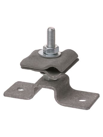 Держатель для гор. и верт. поверхностей, высота 25 мм, прута Ø6-10 стал. зажим, термодиф. | SQ2402-3210 TDM