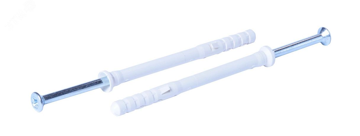 Дюбель-гвоздь 6х60 полипропилен потай 100 шт - 4460950-100