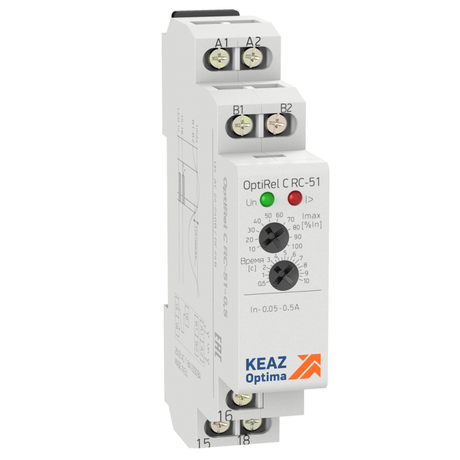 Реле контроля тока OptiRel C RC-51-1 | 281195 КЭАЗ