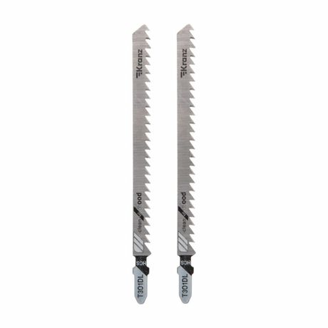 Пилка для электролобзика по дереву KRANZ T301DL 132 мм 6 зубьев на дюйм 6-85 (2 шт./уп.) |KR-92-0314 |
