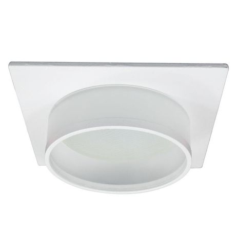 Светильник потолочный встраиваемый, 15W 230V GX53, белый, квадрат, без лампы, DL501 | 51087 FERON