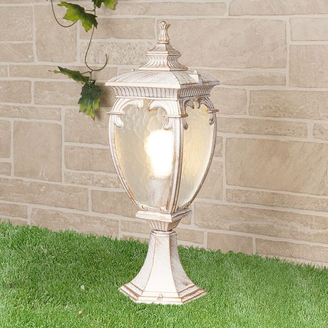 Светильник садово-парковый GLYF-8024S Andromeda S белое золото | a031657 Elektrostandard