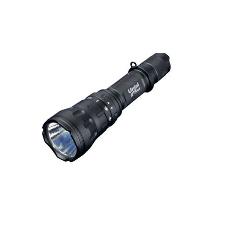 Фонарь рабочий Premium «fighting spirit 550 max» P-ML076-BB Black алюм. MC-E CREE LED 2 х CR123A в/к, черн | 05727 Uniel