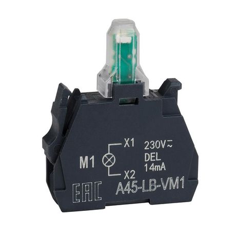 Световой блок OptiSignal D22 A45-LB-VM1 белый 230-240VAC ZBVM1 |332207| КЭАЗ
