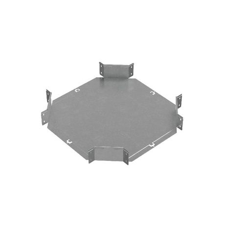 Разветвитель для лотка Х-образ. 100х400мм "ПЛЮС" HD85 КМ PL18580 КМ-Профиль