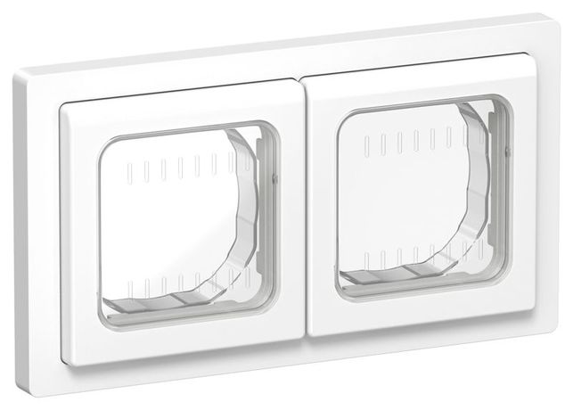 Рамка 2-м СП FLITE Рпро-2-55-ФлБ IP55 бел. IEK FI-M20-32-55-K01 IEK арт. FI-M20-32-55-K01