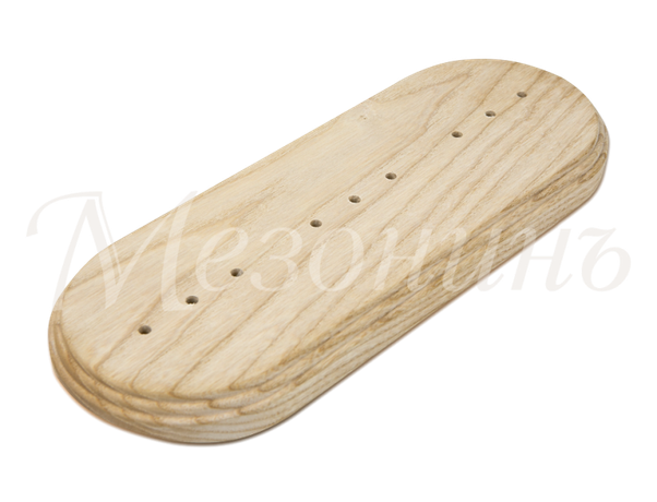 Накладка "Ретро" на оцилиндрованное бревно D240мм., 3-местная, внешний размер: 244 х 106 мм., ТМ "МезонинЪ" | GE71743-00 GREENEL