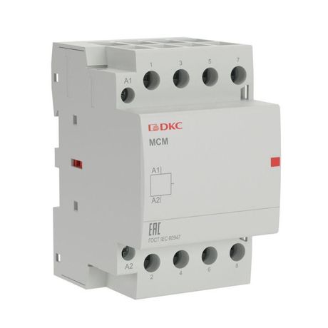 Контактор модульный YON MCE 4P 63A 4НО управляющее напряжение 240В 50Гц - MCE-63-40-A240 ДКС