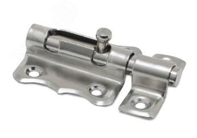 Шпингалет Кунгур ЗТ2-60 цинк фигурный - 10347 ПТК