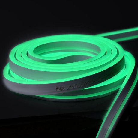 Комплект светодиодной подсветки ''Неон'' (лента LED 5м LSR5-2835G120-8-IP65-220В + драйвер) IEK - LSR5-G-120-65-2-05-S0