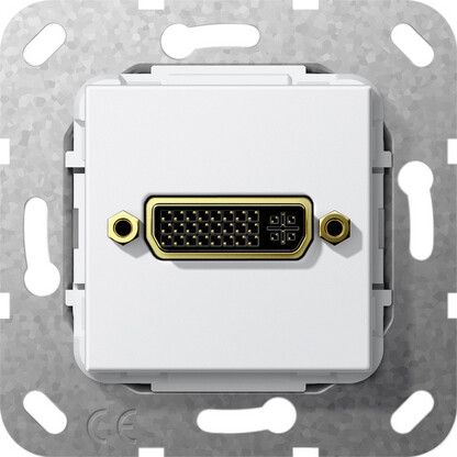 Мех-м с накладкой прочее с/у пластик белый IP20 Gira System 55 | 564503
