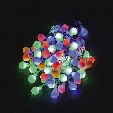 Светодиодная гирлянда CL55 фигурная 5м +1.5м 230V разноцветная c питанием от сети | 26761 Feron