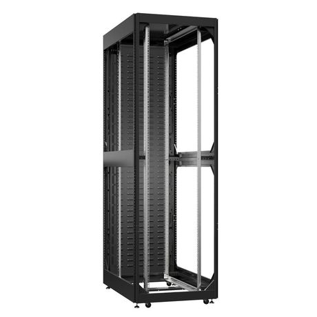 Шкаф серверный 42U 800х1200 передняя дверь: без. задняя протект IP41. боковые панели: цвет: черный RAL9005 - EX 8242.9060 SYSMATRIX