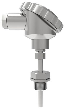 Преобразователь температуры погружной РТ1000 G1/2 50мм 2м монтажная головка ONI - PTS-PT1000-2-050-4-2M-2 IEK