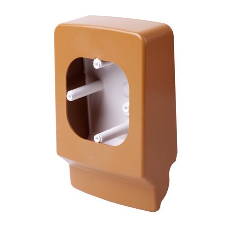 Коробка ЭУИ для кабельных каналов PNLP 35 2Z (SD) (Цвет Светлое дерево) | 2Z_SD Kopos