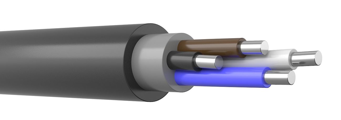 Кабель АВВГнг 4х2,5