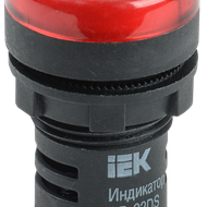Лампа светосигнальная AD22DS d22мм 230В красн. KARAT IEK BLS10-ADDS-230-K04