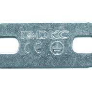 Никелированная пластина для заземления PTCE - 37501R ДКС